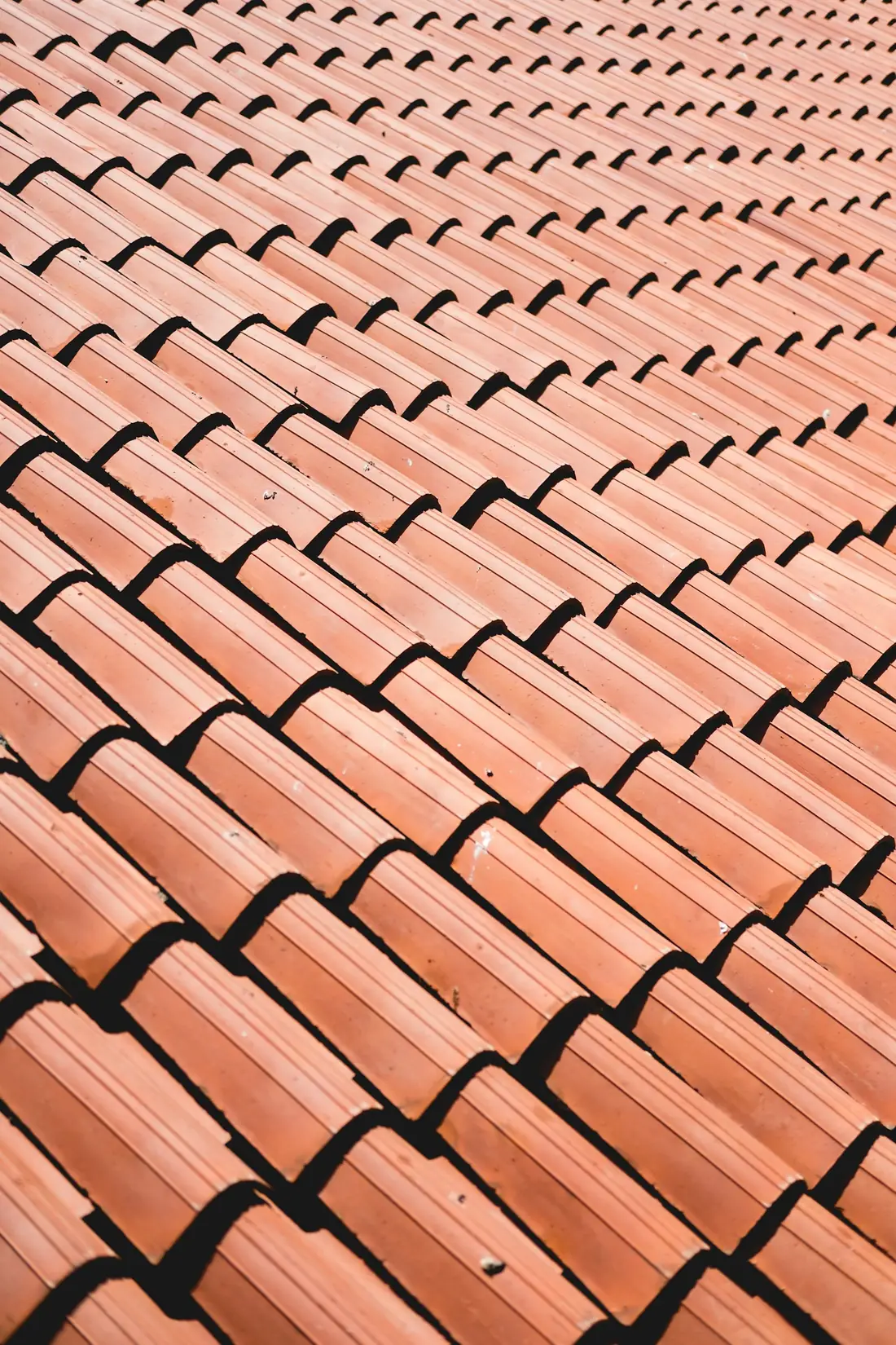 Terracotta tiled roof